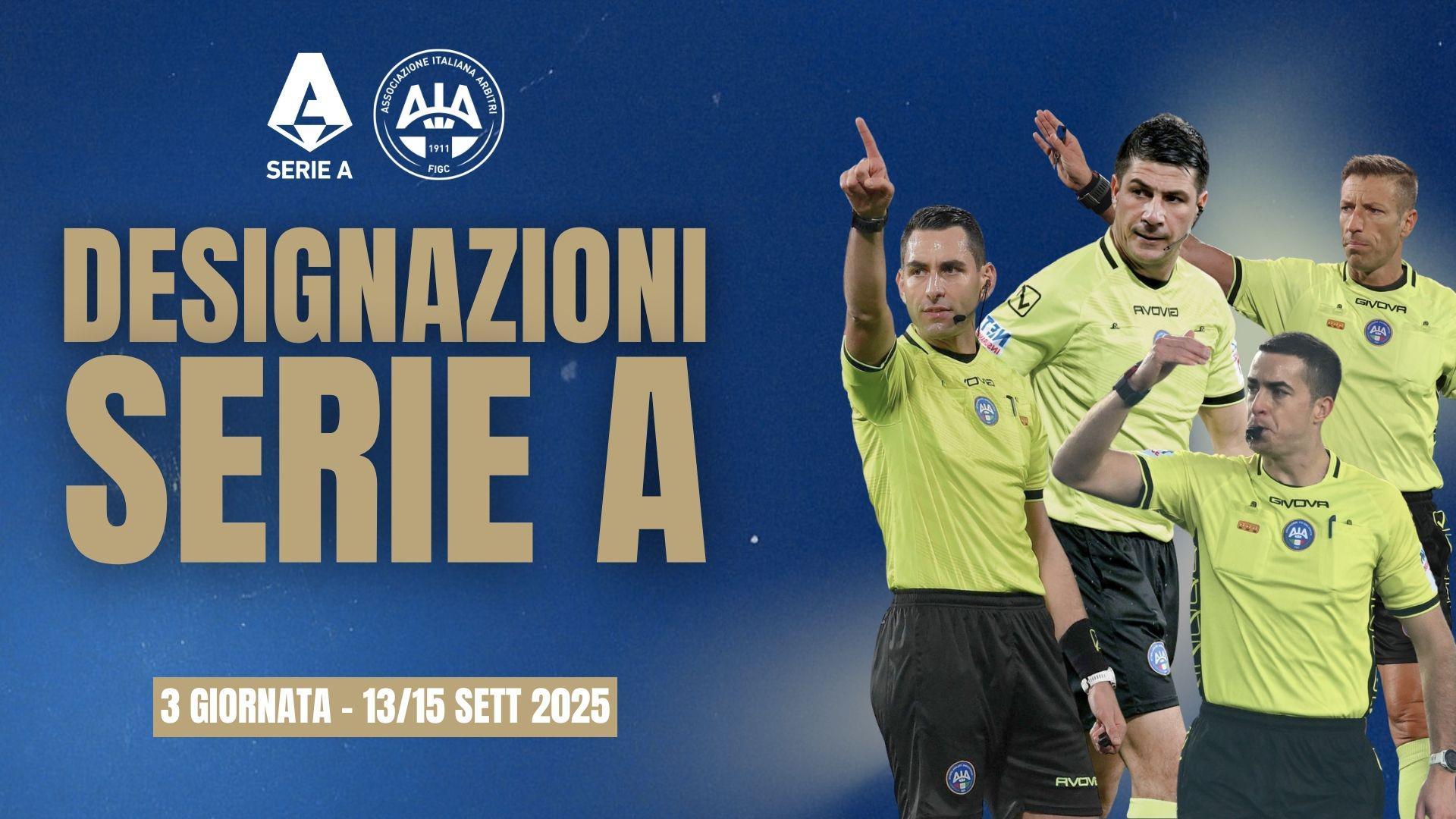 乐鱼在线-意甲第3轮裁判安排：安德烈亚-科隆博执法尤文vs国米